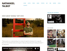 Tablet Screenshot of nathanieltalbot.com